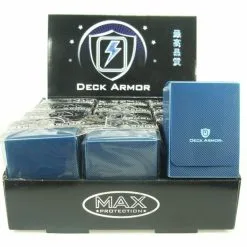 Max Protection Vertical Deck Armor Box Metallic Blue
