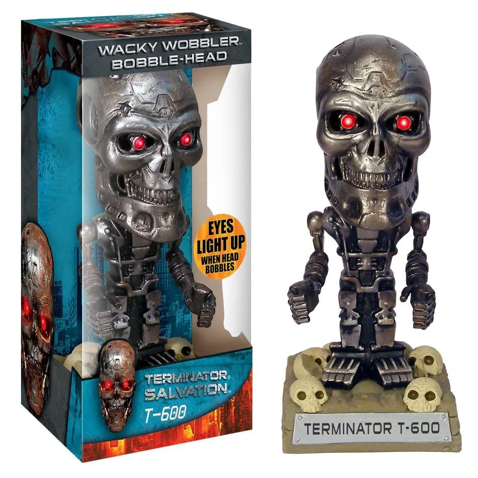 FUNKO Terminator IV Salvation T-600 Bobble-Head + Light 1 FUNKO Terminator IV Salvation T-600 Bobble-Head + Light