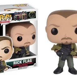 FUNKO POP! - Suicide Squad - Rick Flag Figur