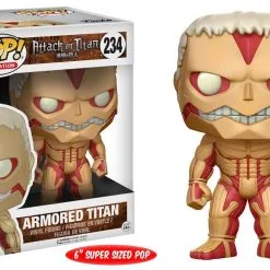 FUNKO POP! - Attack On Titan - Armored Titan 15 Cm Figur