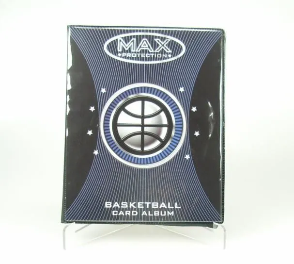 Max Protection 4 Pocket Portfolio Black Basketball (Create A Theme) 1 Max Protection 4 Pocket Portfolio Black Basketball (Create A Theme)