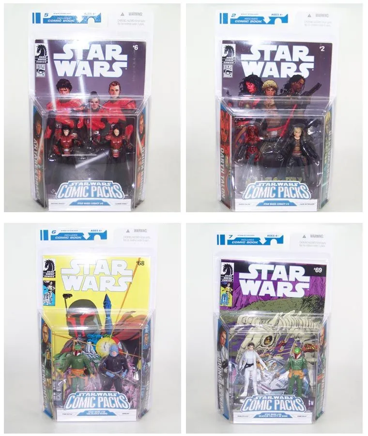 Hasbro Star Wars Expanded Universe Comic 2-Pack Wave 4 (1 Set) 1 Hasbro Star Wars Expanded Universe Comic 2-Pack Wave 4 (1 Set)
