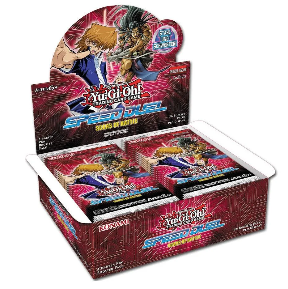 Konami Yu-Gi-Oh! Scars Of Battle - Speed Duel 3 - Booster Display (DE) 1 Konami Yu-Gi-Oh! Scars Of Battle - Speed Duel 3 - Booster Display (DE)
