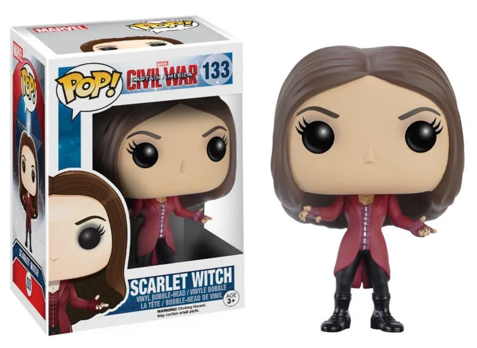 FUNKO POP! - Captain America Civil War - Scarlet Witch Figur 1 FUNKO POP! - Captain America Civil War - Scarlet Witch Figur