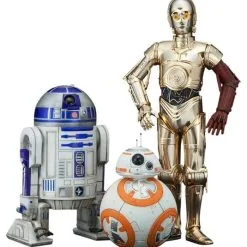 Kotobukiya Star Wars - R2-D2 + C-3PO + BB-8 ARTFX+ Statue