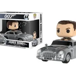 FUNKO POP! RIDES - 007 James Bond With Aston Martin DB5 Figur