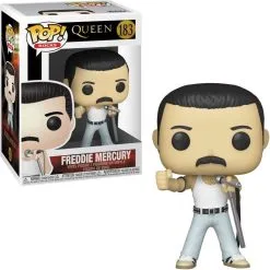 FUNKO POP! - Freddy Mercury 1985 Figur - Rocks Queen (Radio Gaga)