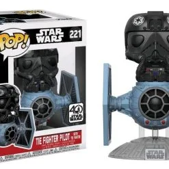 FUNKO POP! - Star Wars - Deluxe Tie Fighter & Pilot Figur
