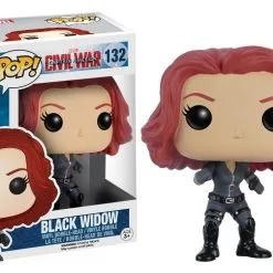FUNKO POP! - Captain America Civil War - Black Widow Figur