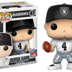FUNKO NFL POP! - Derek Carr / Oakland Raiders (Color Rush) Figur