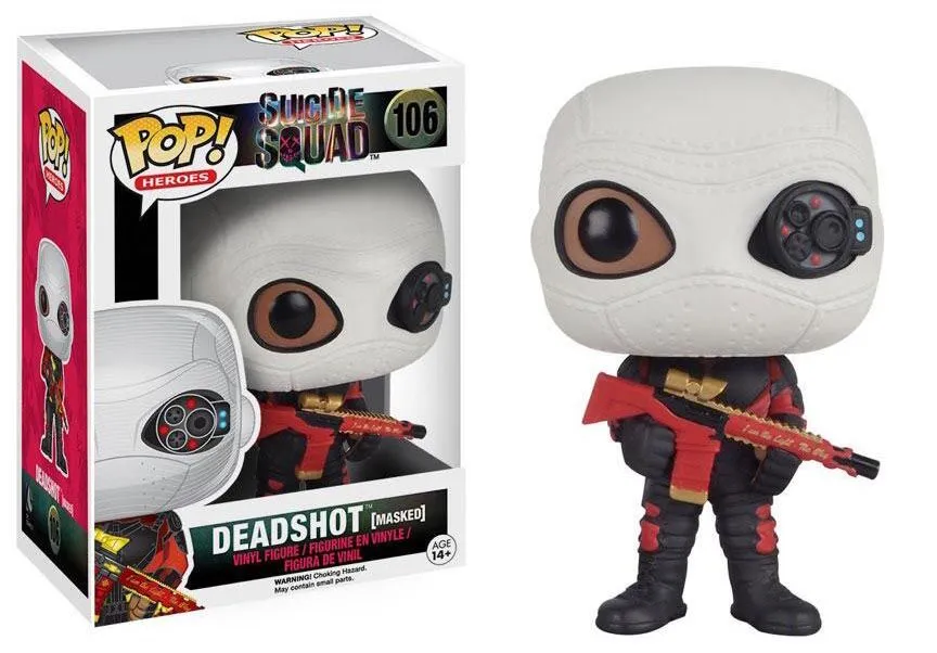 FUNKO POP! - Suicide Squad - Deadshot Masked Figur 1 FUNKO POP! - Suicide Squad - Deadshot Masked Figur