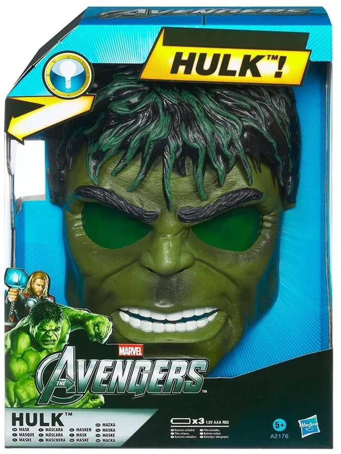 Hasbro Marvel Avengers: Hulk Elektronische Light-Up Maske 1 Hasbro Marvel Avengers: Hulk Elektronische Light-Up Maske