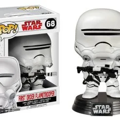 FUNKO POP! - Star Wars 8 - First Order Flametrooper Figur