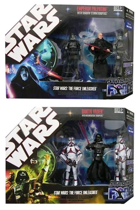 Hasbro Star Wars 30th. Ann. The Force Unleashed (2 Sets) 1 Hasbro Star Wars 30th. Ann. The Force Unleashed (2 Sets)