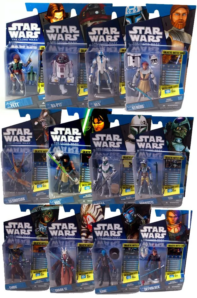 Hasbro Star Wars Clone Wars Basic Figur (Wave 5) 1 Hasbro Star Wars Clone Wars Basic Figur (Wave 5)