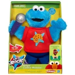 Hasbro Sesamstraße Lets Rock! Singing Cookie Monster