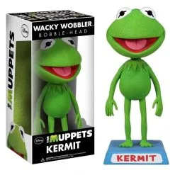 FUNKO The Muppets - Kermit Wacky Wobbler Bobble-Head Figur