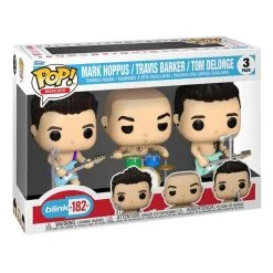 FUNKO POP! Blink 182 - Mark Hoppus, Travis Barker, Tom Delonge -FUNKO Verkäufe blink 182 pop rocks vinyl figure 3 pack 4 cm
