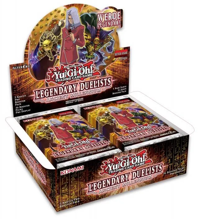 Konami Yu-Gi-Oh! L. Duelists: Ancient Millennium - Booster Display (DE) 1 Konami Yu-Gi-Oh! L. Duelists: Ancient Millennium - Booster Display (DE)