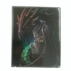 Max Protection 4 Pocket Portfolio Female Dragon