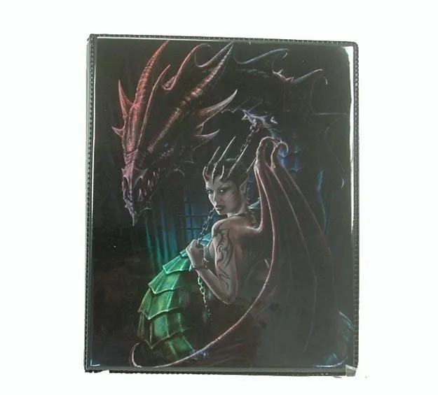 Max Protection 4 Pocket Portfolio Female Dragon 1 Max Protection 4 Pocket Portfolio Female Dragon