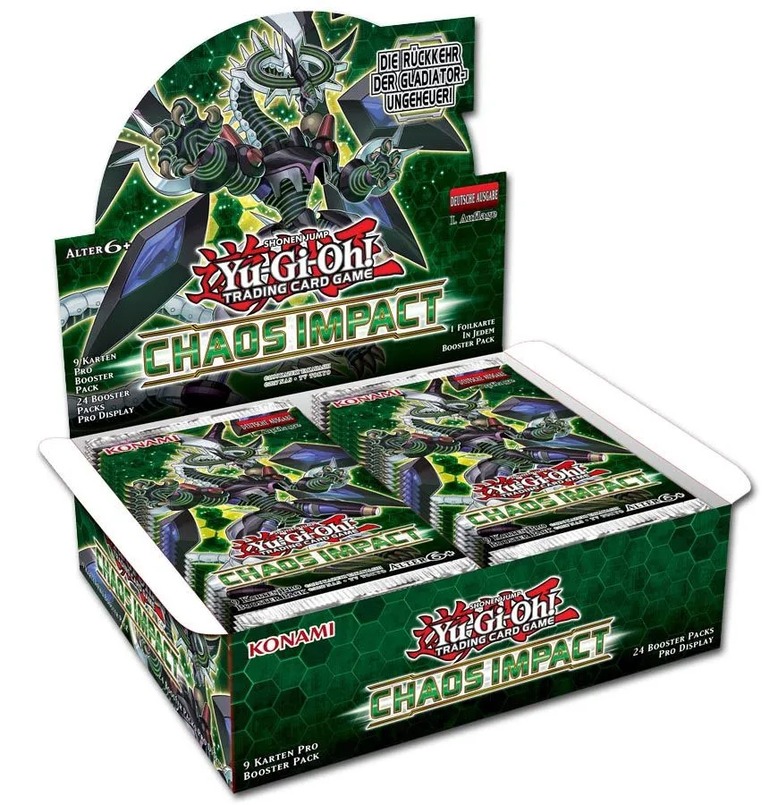 Konami Yu-Gi-Oh! Chaos Impact - Booster Display (DE) 1 Konami Yu-Gi-Oh! Chaos Impact - Booster Display (DE)