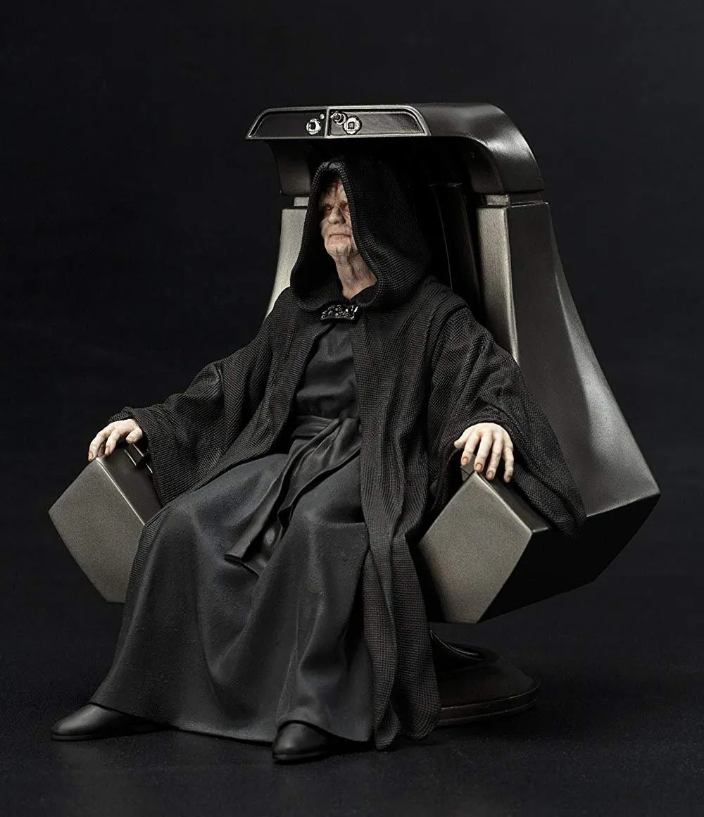 Kotobukiya Star Wars VI Return Of The Jedi ARTFX+ Statue Emperor Palpatine 2 Kotobukiya Star Wars VI Return Of The Jedi ARTFX+ Statue Emperor Palpatine – Bild 2