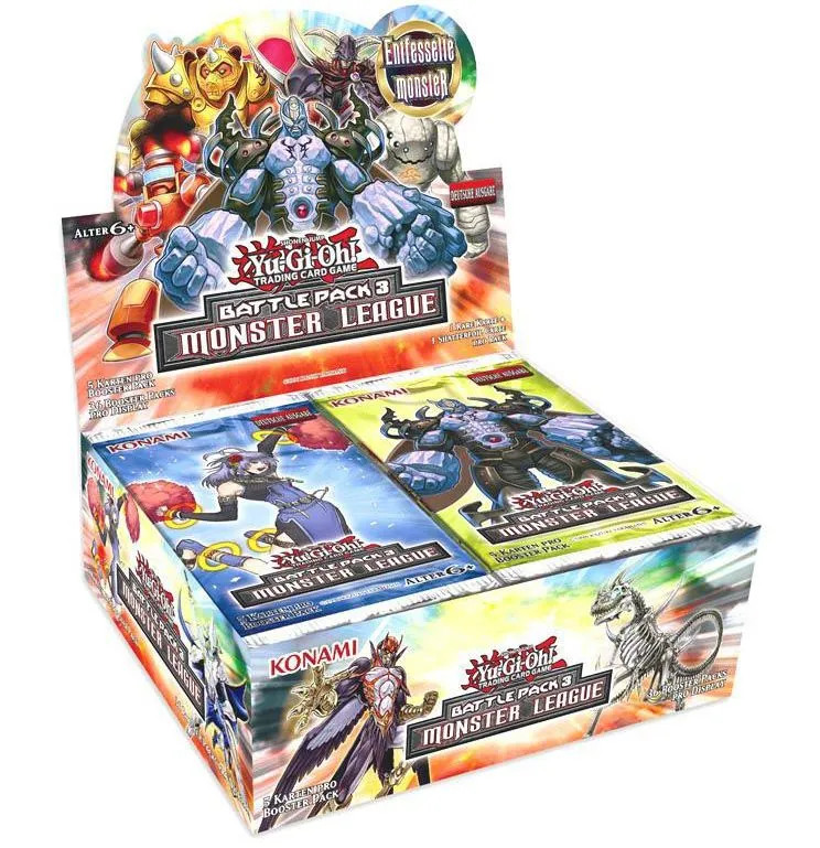 Konami Yu-Gi-Oh! Monster League Battle Pack 3 Booster Display (DE) 1 Konami Yu-Gi-Oh! Monster League Battle Pack 3 Booster Display (DE)