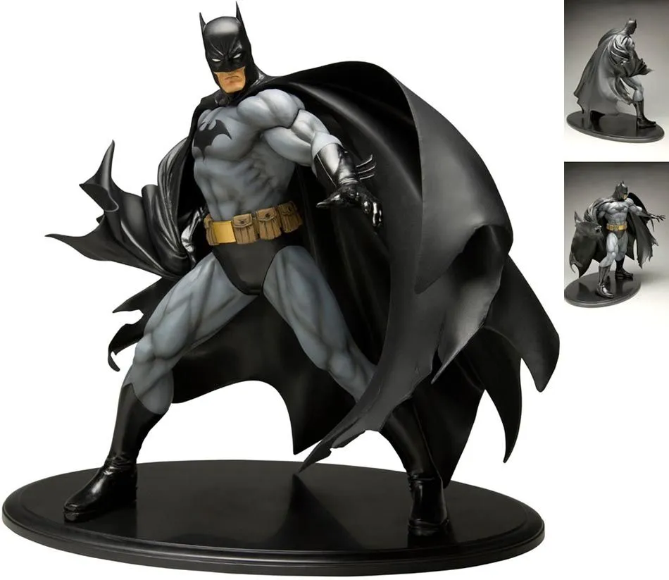 Kotobukiya Batman Black Costume Version ArtFx Statue 1 Kotobukiya Batman Black Costume Version ArtFx Statue