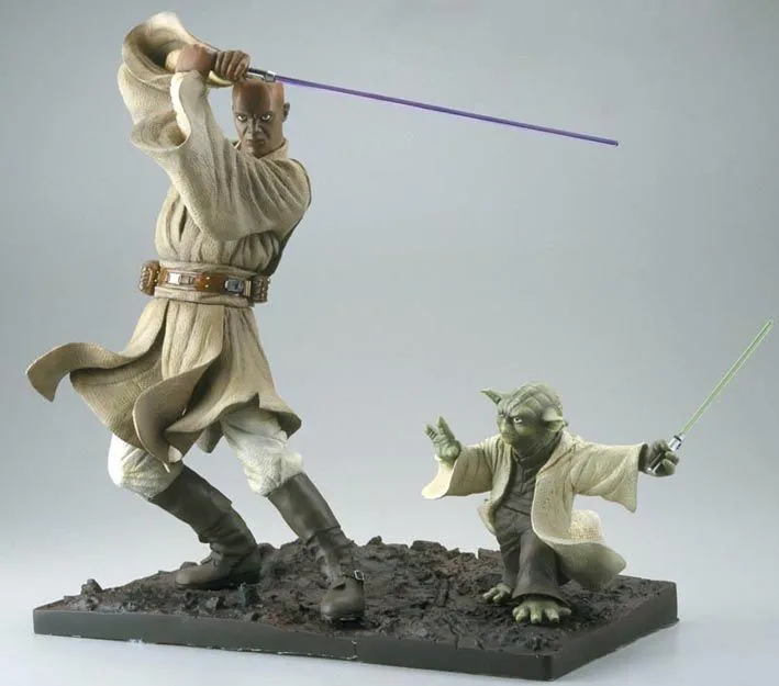 Kotobukiya Star Wars Yoda & Mace Windu Vinyl Kit 1 Kotobukiya Star Wars Yoda & Mace Windu Vinyl Kit