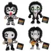 FUNKO Kiss Plushies - 4er Set (Demon, Starchild, Catman, Spaceman)