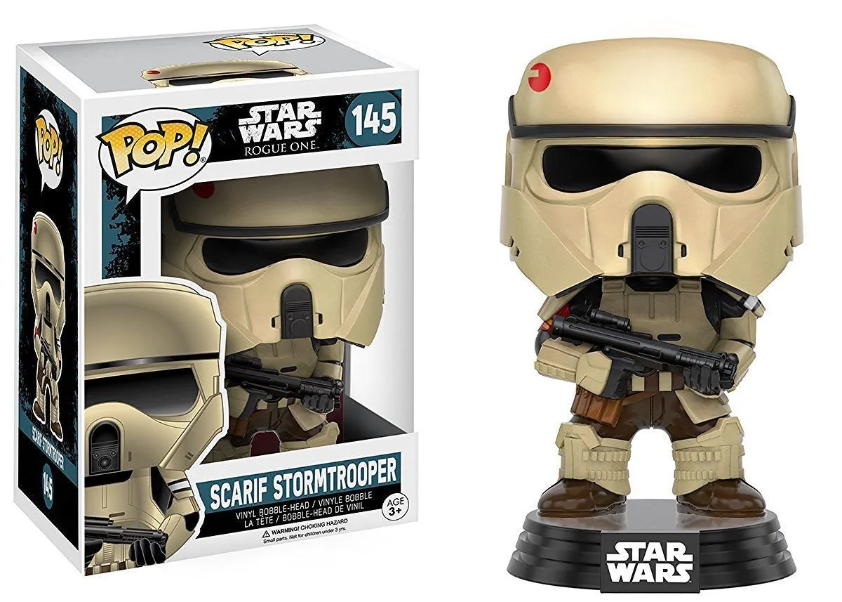 FUNKO POP! - Star Wars Rogue One - Scarif Stormtrooper Figur 1 FUNKO POP! - Star Wars Rogue One - Scarif Stormtrooper Figur