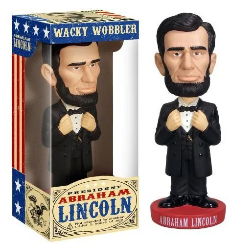 FUNKO President Abraham Lincoln Wacky Wobbler 1 FUNKO President Abraham Lincoln Wacky Wobbler