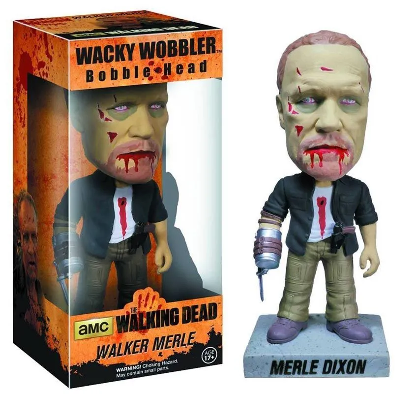 FUNKO The Walking Dead - Zombie Merle Dixon Bobble-Head Figur 1 FUNKO The Walking Dead - Zombie Merle Dixon Bobble-Head Figur
