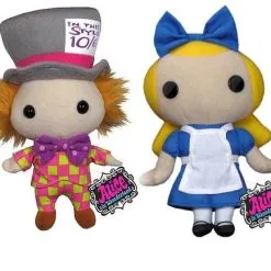 FUNKO Alice In Wonderland Plüsch Alice + Mad Hatter 2er Set
