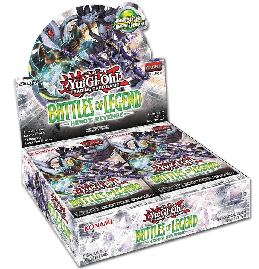 Konami Yu-Gi-Oh! Battles Of Legend Heros Revenge - Booster Display (DE) 1 Konami Yu-Gi-Oh! Battles Of Legend Heros Revenge - Booster Display (DE)