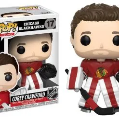 FUNKO POP! NHL - Corey Crawford - Chicago Blackhawks - Home Figur