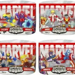Hasbro Marvel Super Hero Squad 2-Pack Figuren (4er Set)