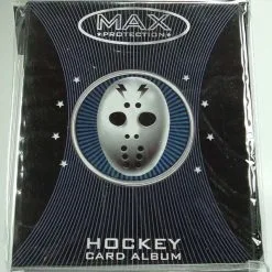 Max Protection 4 Pocket Portfolio Black Hockey (Create A Theme)