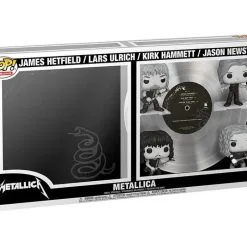 FUNKO POP! Album Deluxe - Metallica - 4er Figuren Pack (B&W)